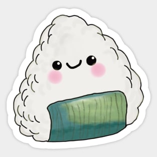 kawai onigiri Sticker